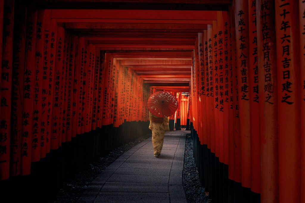 Fushimi Inari Night Torii