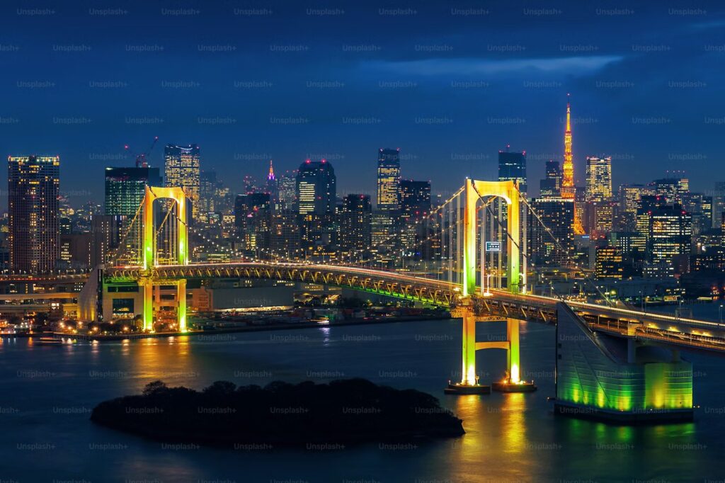 Rainbow Bridge View Tokyo Odaiba